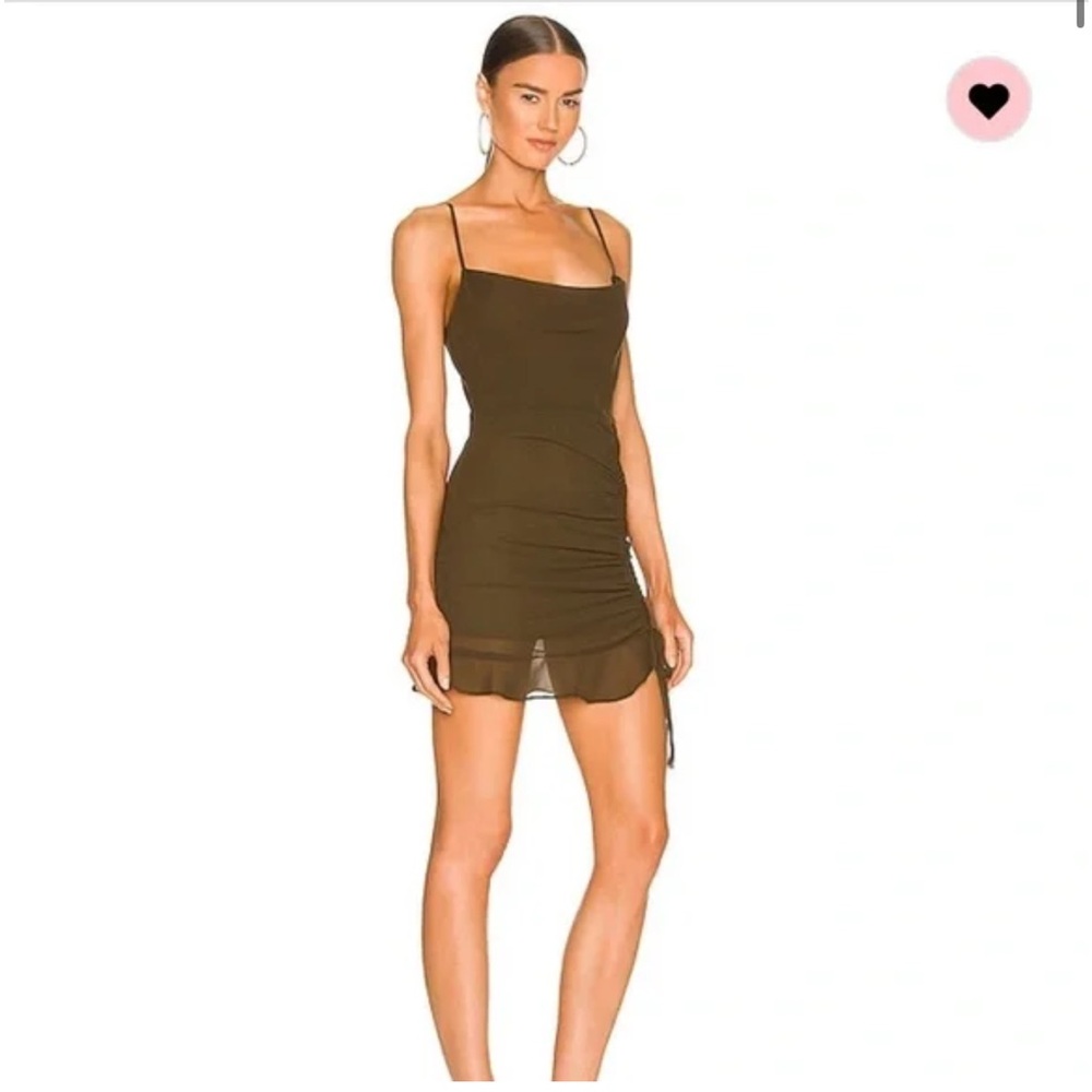 More To Come Olive dress, from Revolve - size S